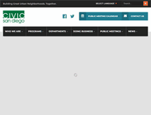 Tablet Screenshot of civicsd.com